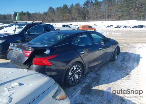 2016 Nissan Maxima 3.5 Platinum z USA, uszkodzony, nr VIN 1N4AA6AP0GC380200